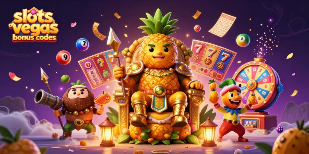 Experience exciting slots of vegas bonus codes with vibrant slot reels and dynamic casino elements.