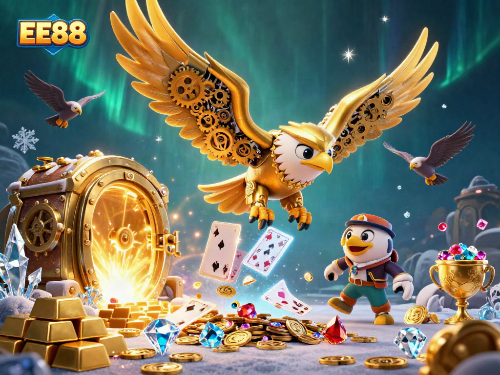 EE88 elevates the excitement with a thrilling dive into holographic casino games and treasures.
