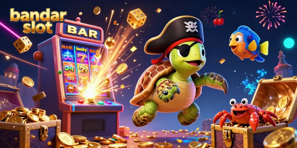 Menangkan jackpot bermain bandar slot dengan karakter laut yang mengagumkan dan mesin slot dinamis.