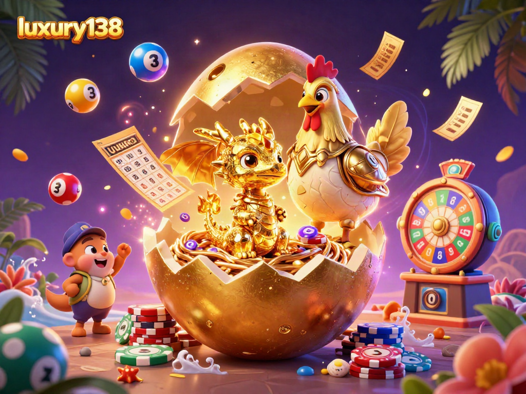 luxury138 menawarkan keseruan permainan lottery dengan ilustrasi penuh warna dan detail menarik.